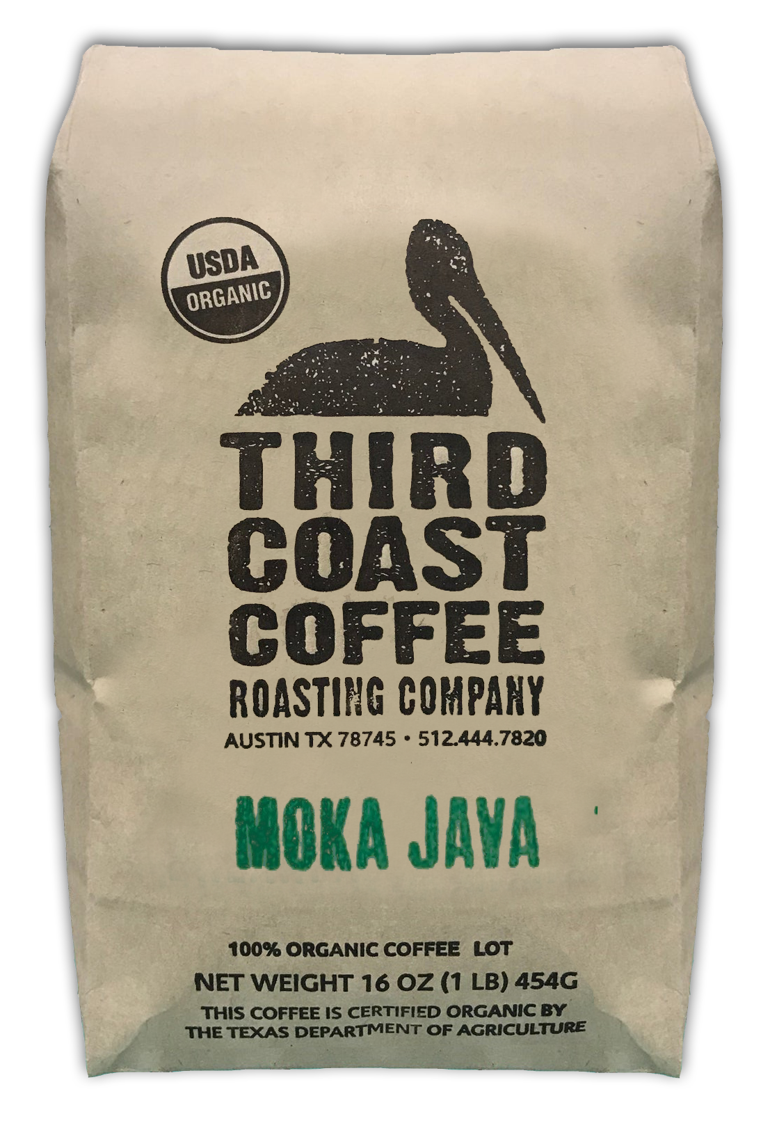 Jersey Shore Coffee Roasters Moka Java Coffee lb Whole Bean